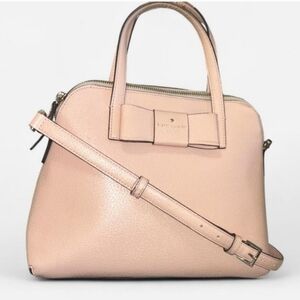 Kate Spade Blush Pink Satchel With Bow Accent 💕